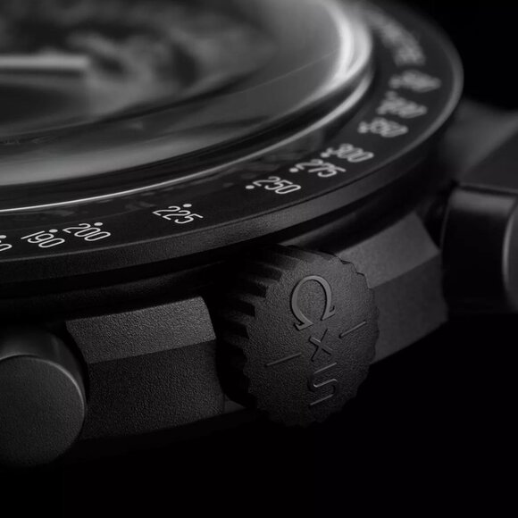 Authentic OMEGA X SWATCH MoonSwatch Mission to the Moonphase Snoopy Black Unisex - Picture 8 of 13